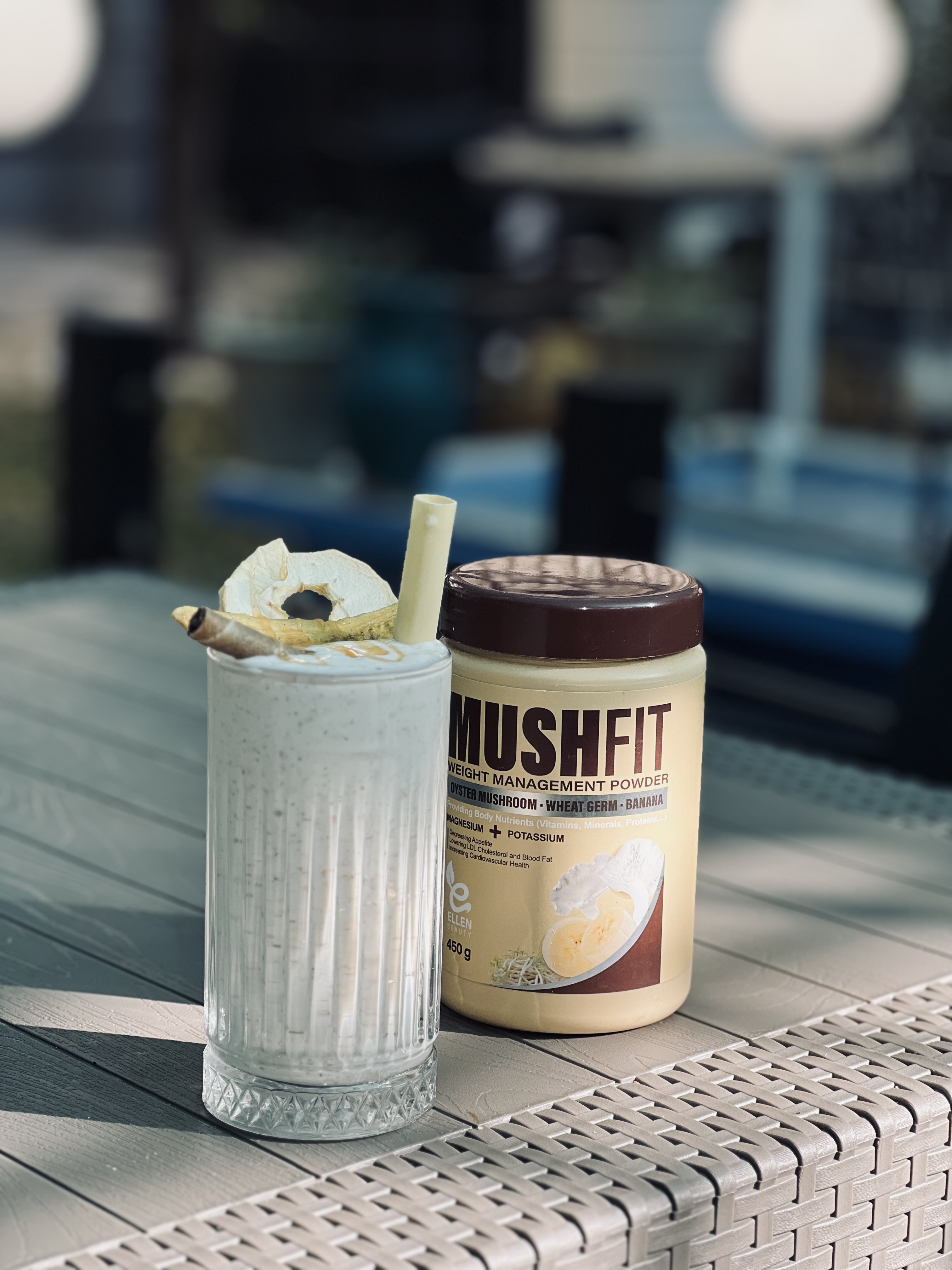 شیک ماش فیت. Mushfit Milkshake 