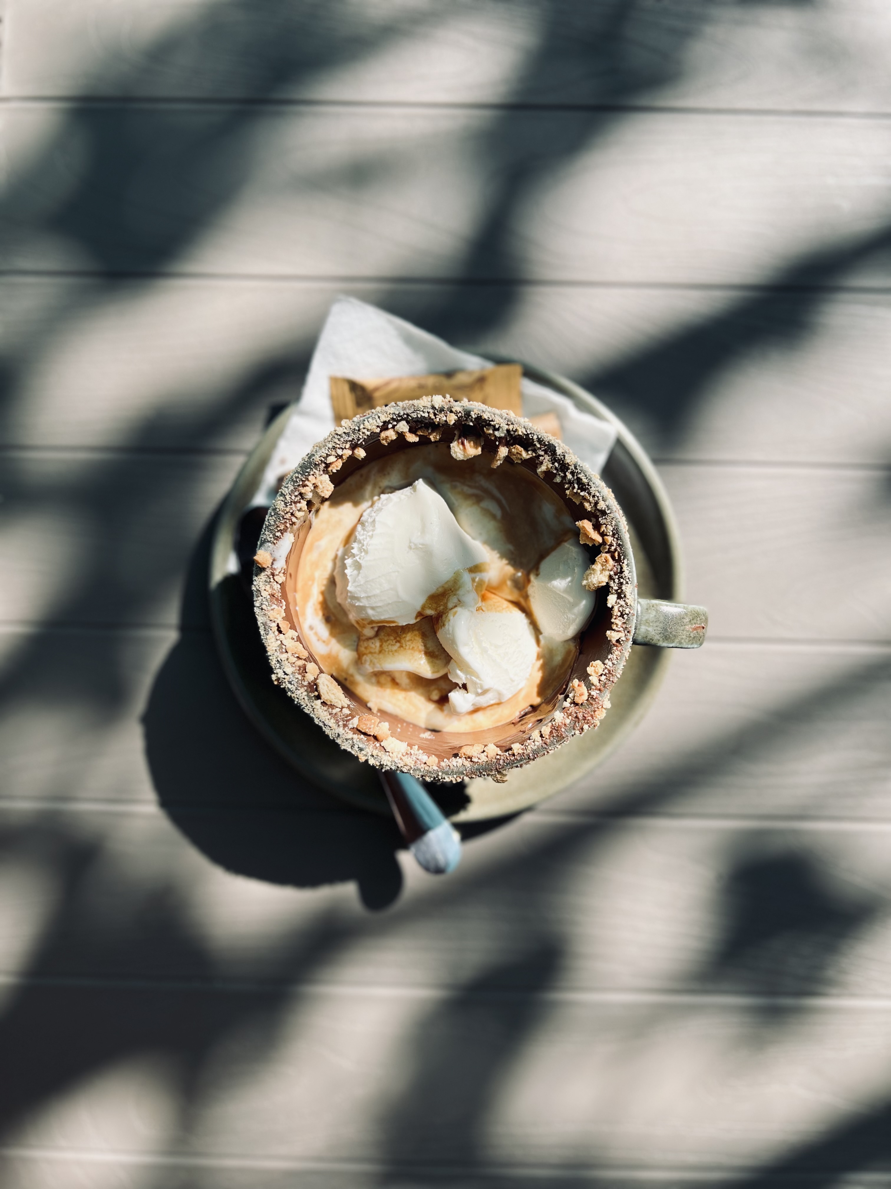 آفوگاتو.Affogato