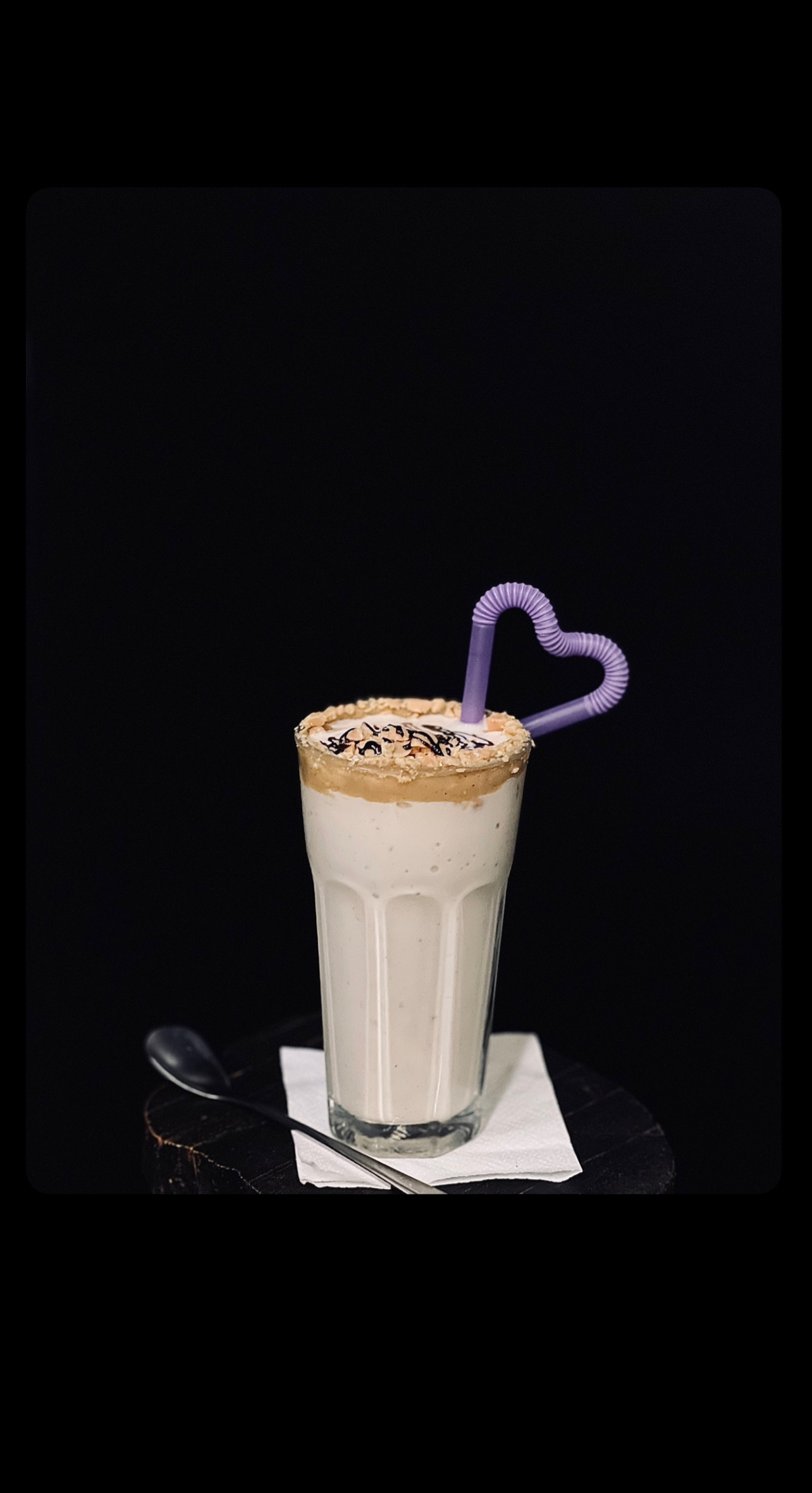شیک پینات چیز.Peanut Cheese Milkshake 